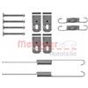 METZGER Kit accessori, Ganasce freno METZGER 105-0888