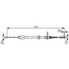 BOSCH Cavo, freno di stazionamento BOSCH 1 987 482 329