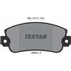 TEXTAR Kit pastiglie freno, Freno a disco TEXTAR 2095005