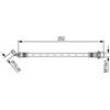 BOSCH Flessibile del freno BOSCH 1 987 481 662
