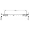 BOSCH Flessibile del freno BOSCH 1 987 481 015
