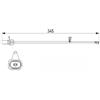 BOSCH Contatto segnalazione, Usura past. freno/mat. d'attrito BOSCH 1 987 474 507