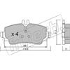 fri.tech. Kit pastiglie freno, Freno a disco fri.tech. 319.0