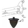 JP GROUP Tampone paracolpo, Corpo assiale JP GROUP 8142251102