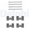 DELPHI Kit accessori, Pastiglia freno DELPHI LX0032