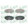 LPR Kit pastiglie freno, Freno a disco LPR 05P1357