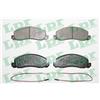 LPR Kit pastiglie freno, Freno a disco LPR 05P278