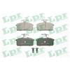 LPR Kit pastiglie freno, Freno a disco LPR 05P107