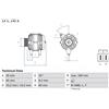 BOSCH Alternatore BOSCH 0 986 084 150