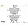 VALEO Kit pastiglie freno, Freno a disco VALEO 302106