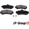 JP GROUP Kit pastiglie freno, Freno a disco JP GROUP 4963604210