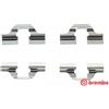 BREMBO Kit accessori, Pastiglia freno BREMBO A 02 205