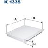 FILTRON Filtro, aria interna FILTRON K 1335