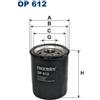 FILTRON Filtro olio FILTRON OP 612