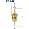 FILTRON Filtro carburante FILTRON PS 842