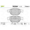 VALEO Kit pastiglie freno, Freno a disco VALEO 302096