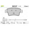 VALEO Kit pastiglie freno, Freno a disco VALEO 302127