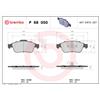 BREMBO Kit pastiglie freno, Freno a disco BREMBO P 68 050X