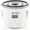 MANN-FILTER Filtro olio MANN-FILTER W 7057