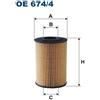 FILTRON Filtro olio FILTRON OE 674/4