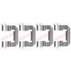 QUICK BRAKE Kit accessori, Pastiglia freno QUICK BRAKE 109-0014