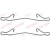 QUICK BRAKE Kit accessori, Pastiglia freno QUICK BRAKE 109-1121
