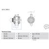 BOSCH Alternatore BOSCH 0 986 047 150
