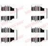 QUICK BRAKE Kit accessori, Pastiglia freno QUICK BRAKE 109-1199
