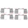 QUICK BRAKE Kit accessori, Pastiglia freno QUICK BRAKE 109-1730