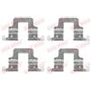 QUICK BRAKE Kit accessori, Pastiglia freno QUICK BRAKE 109-1766