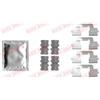 QUICK BRAKE Kit accessori, Pastiglia freno QUICK BRAKE 109-1797