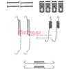 METZGER Kit accessori, Ganasce freno METZGER 105-0015