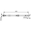 BOSCH Flessibile del freno BOSCH 1 987 481 722