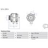 BOSCH Alternatore BOSCH 0 986 082 220