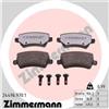 ZIMMERMANN Kit pastiglie freno, Freno a disco ZIMMERMANN 24496.970.1