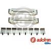 AUTOFREN SEINSA Kit accessori, Pastiglia freno AUTOFREN SEINSA D43026A
