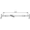 BOSCH Cavo comando, Freno stazionamento BOSCH 1 987 482 331