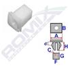 ROMIX Clip di fissaggio ROMIX 57154 OPEL