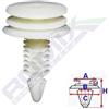 ROMIX Clip di fissaggio ROMIX B22645 OPEL
