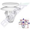 ROMIX Clip di fissaggio ROMIX C10157 AUDI