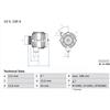 BOSCH Alternatore BOSCH 0 986 049 000