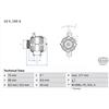 BOSCH Alternatore BOSCH 0 986 082 590