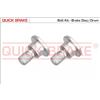 QUICK BRAKE Bullone, Disco freno QUICK BRAKE 11660K