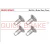 QUICK BRAKE Bullone, Disco freno QUICK BRAKE 11663K