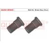 QUICK BRAKE Bullone, Disco freno QUICK BRAKE 11666K