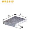 WIX FILTERS Filtro, Aria abitacolo WIX FILTERS WP2115