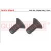 QUICK BRAKE Bullone, Disco freno QUICK BRAKE 11665K