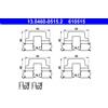ATE Kit accessori, Pastiglia freno ATE 13.0460-0515.2