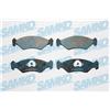 SAMKO Kit pastiglie freno, Freno a disco SAMKO 5SP295