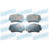 SAMKO Kit pastiglie freno, Freno a disco SAMKO 5SP731